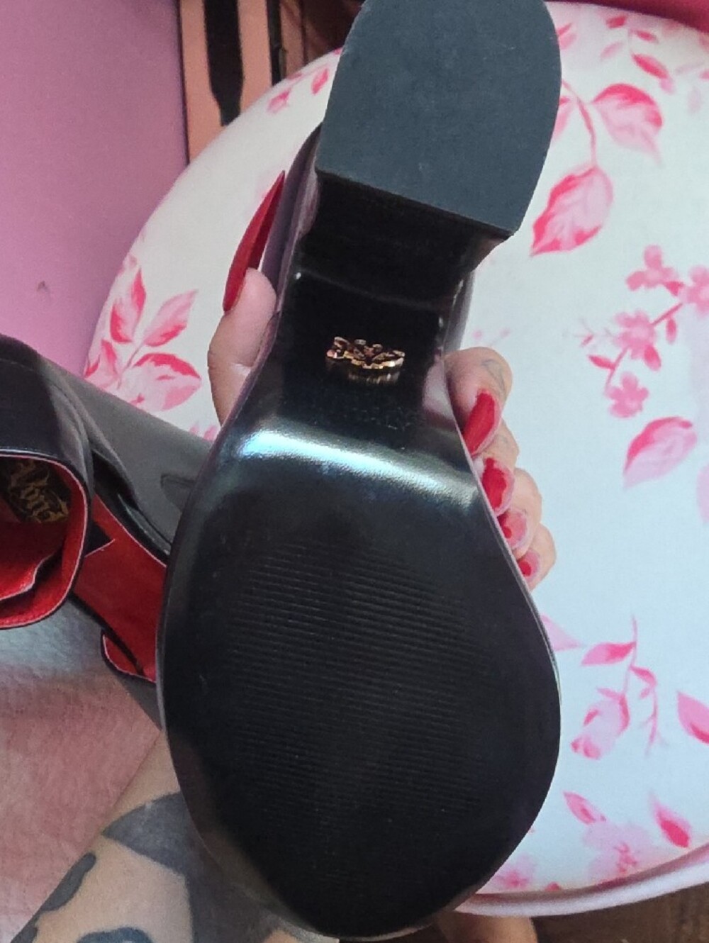 Kvd Black Platform Block Heel Sandals - Women - Picture 3 of 5